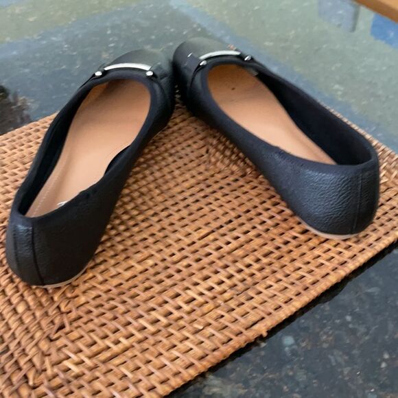 Nautica Sz 9 Loafers Flats Silver Signature Bar - Picture 6 of 8